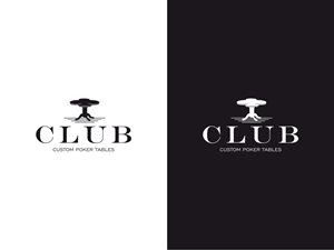 Design de Logo par Atvento Graphics pour CLUB Custom Poker Tables LLC | Design : #32406487