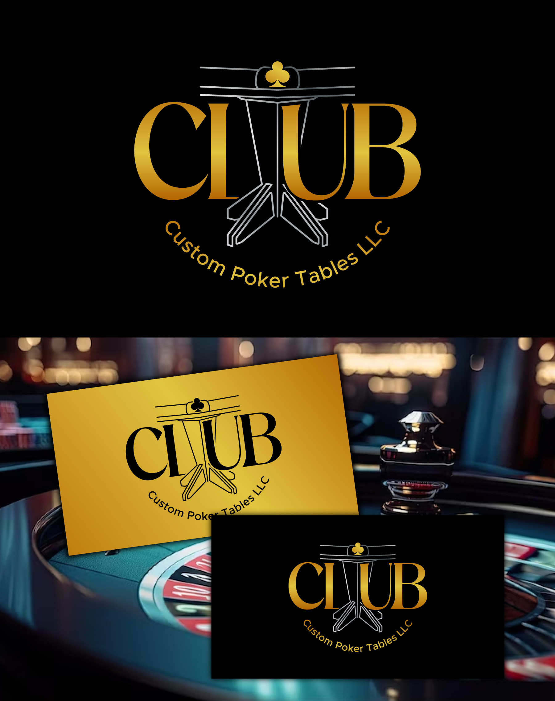 Design de Logo par debdesign pour CLUB Custom Poker Tables LLC | Design #32388219