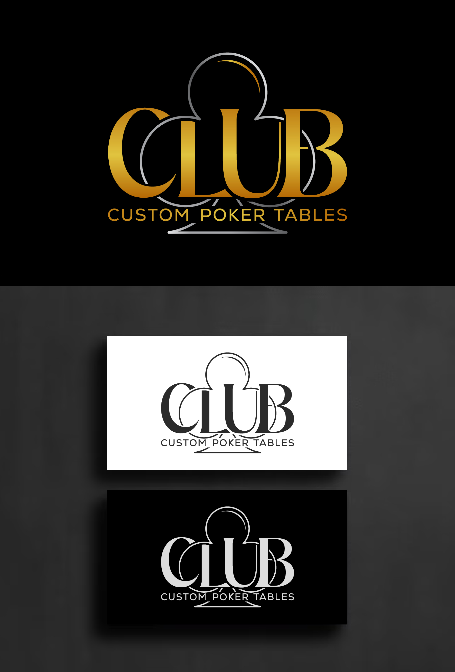 Design de Logo par debdesign pour CLUB Custom Poker Tables LLC | Design #32395664