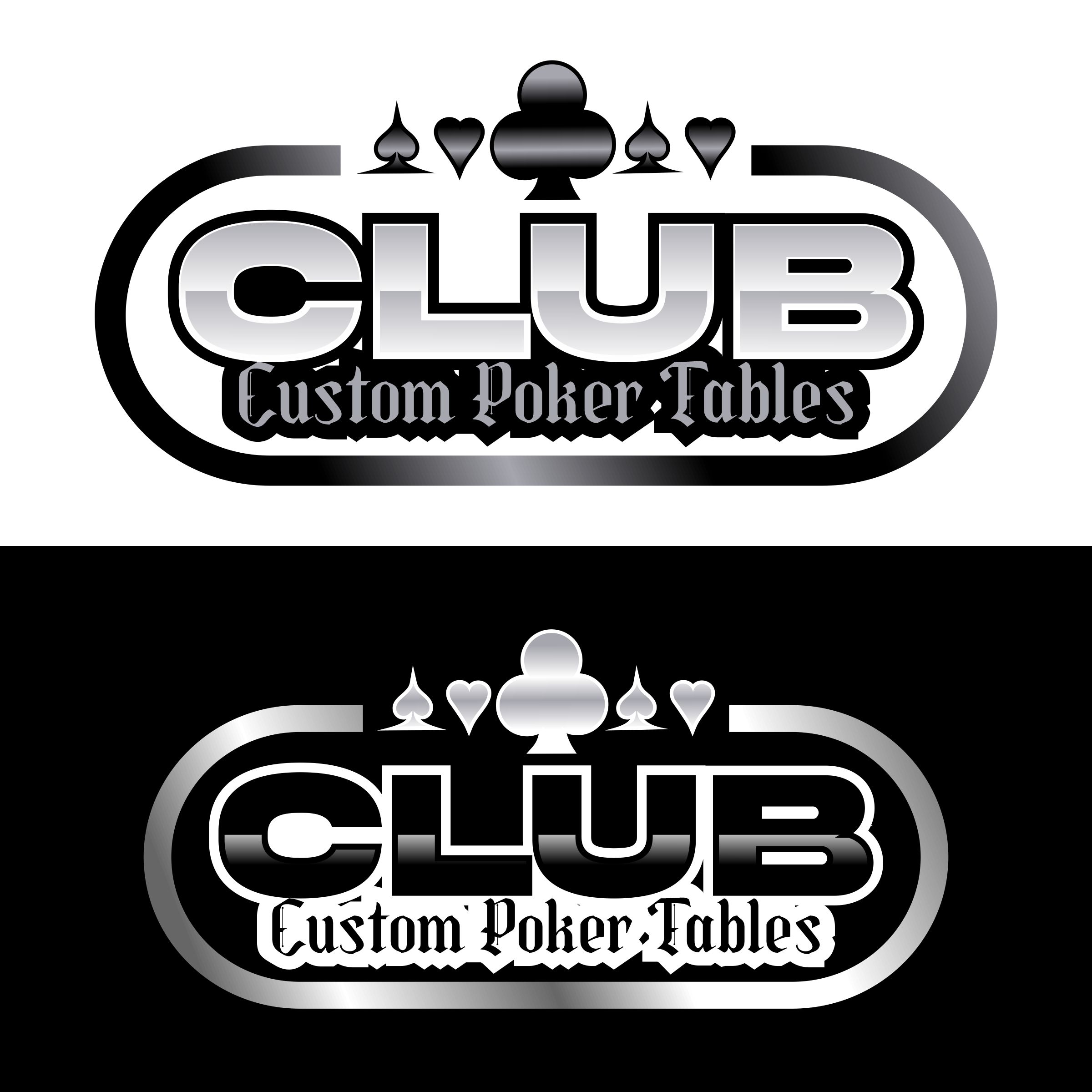 Design de Logo par creative.bugs pour CLUB Custom Poker Tables LLC | Design #32397744
