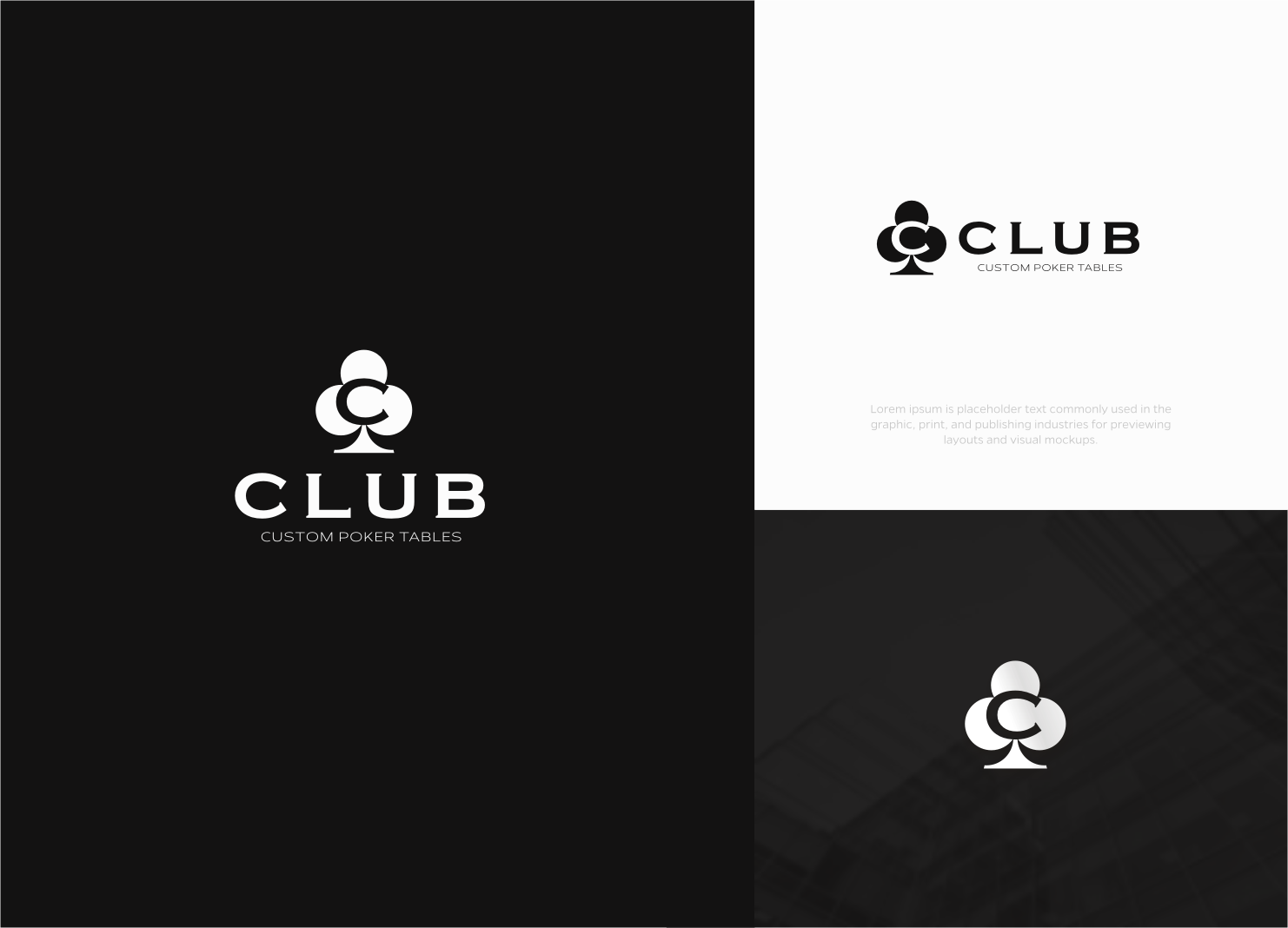 Design de Logo par CKS d e s i g n pour CLUB Custom Poker Tables LLC | Design #32401819