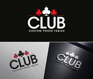 Design de Logo par Atec pour CLUB Custom Poker Tables LLC | Design : #32385075