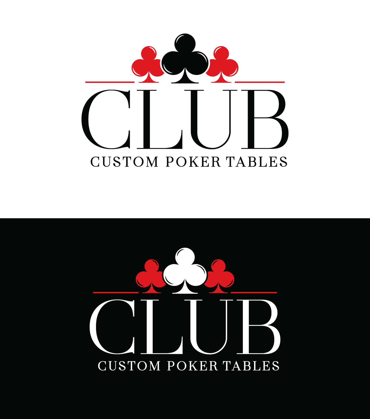 Design de Logo par Atec pour CLUB Custom Poker Tables LLC | Design #32391162