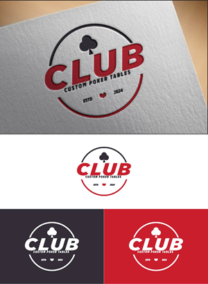 Design de Logo par fly  design pour CLUB Custom Poker Tables LLC | Design : #32383799