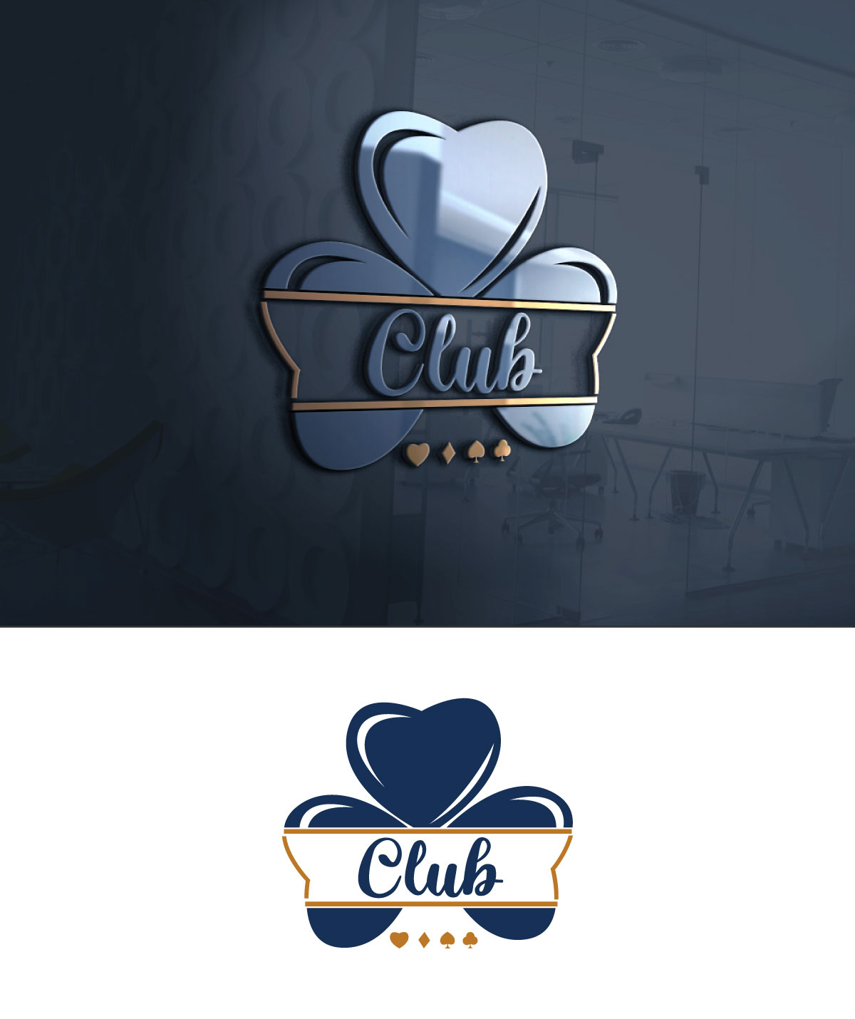 Design de Logo par fly  design pour CLUB Custom Poker Tables LLC | Design #32389823