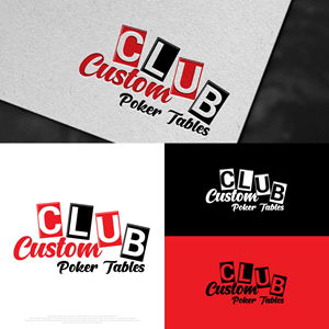 Design de Logo par DesignLima pour CLUB Custom Poker Tables LLC | Design : #32383621