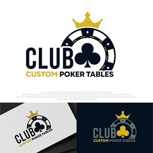 Design de Logo par DesignLima pour CLUB Custom Poker Tables LLC | Design : #32391229