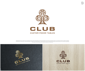 Design de Logo par D_Mantra pour CLUB Custom Poker Tables LLC | Design : #32383107