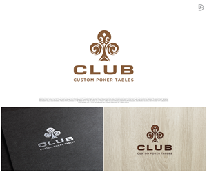 Design de Logo par D_Mantra pour CLUB Custom Poker Tables LLC | Design : #32385441