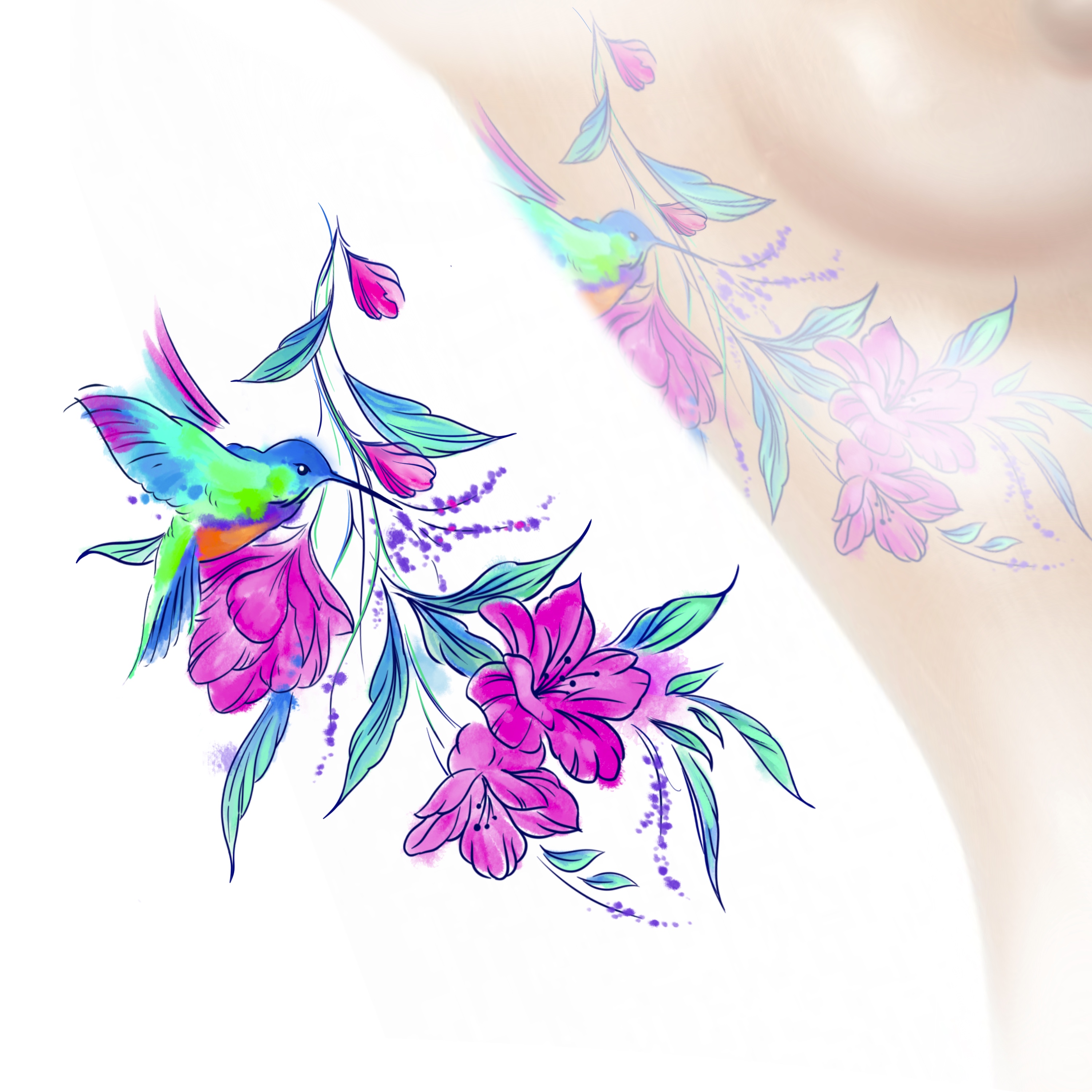 Tattoo Design by Ukrdesign for this project | Design #32413285