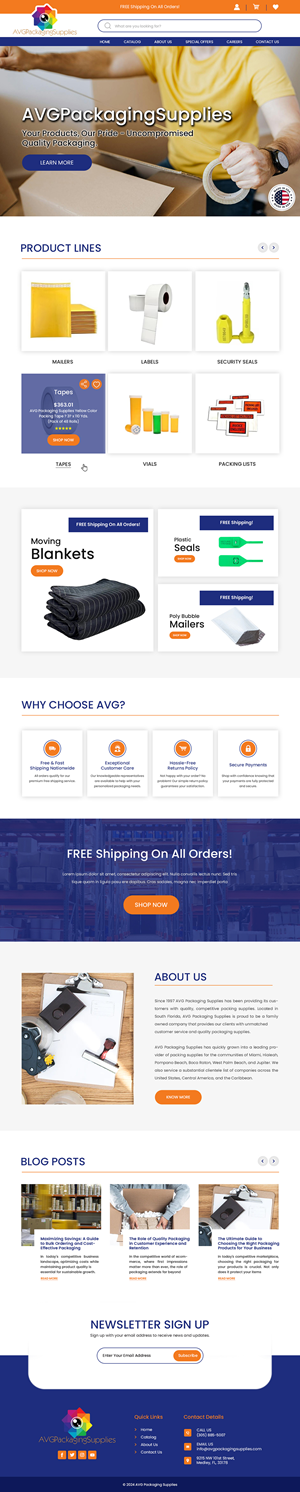 Shopify Design by Creations Box 2015 for this project | Design: #32423184