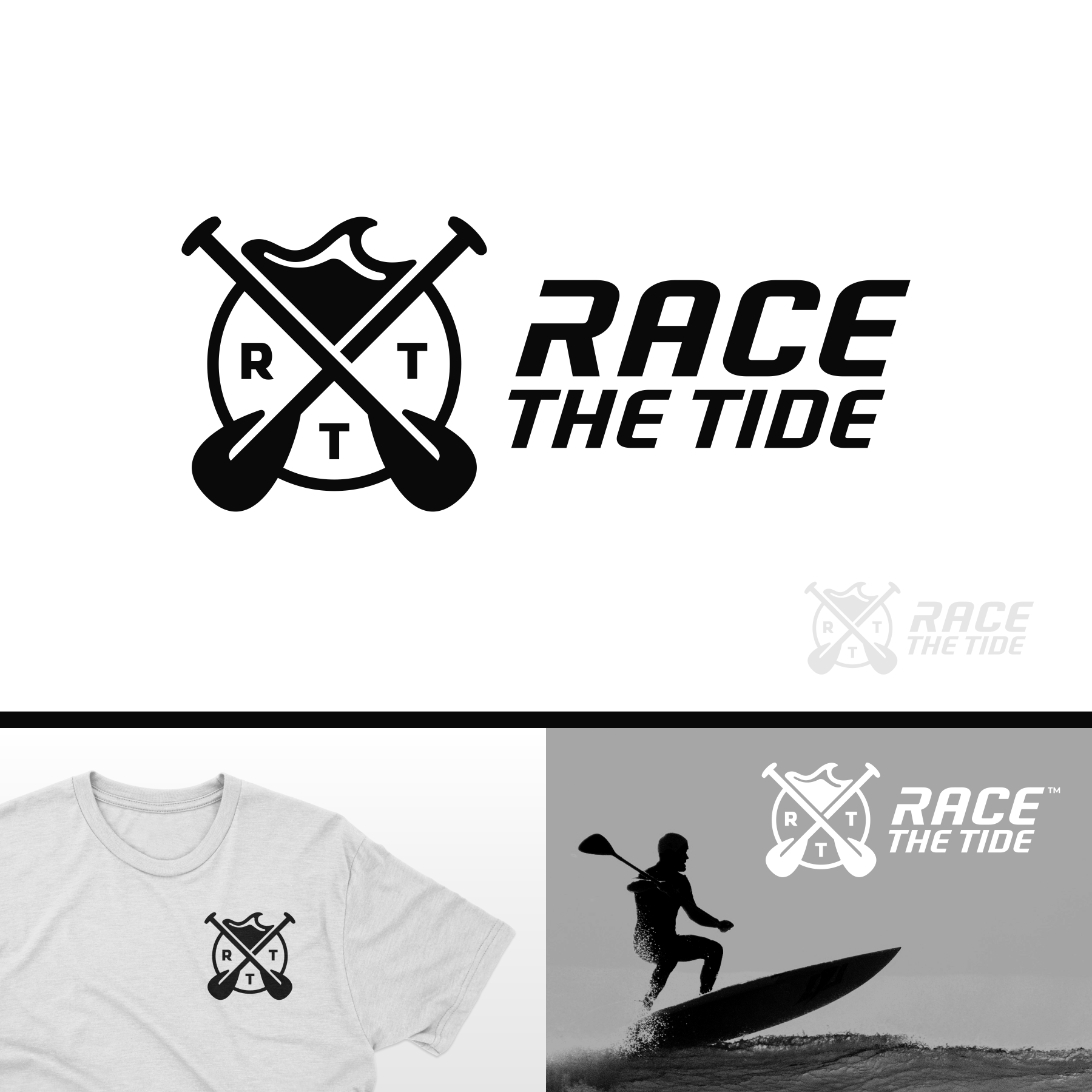 Design de Logo par Aezakmi pour BLUELINE PADDLE SURF AND CLOTHING | Design #32419730