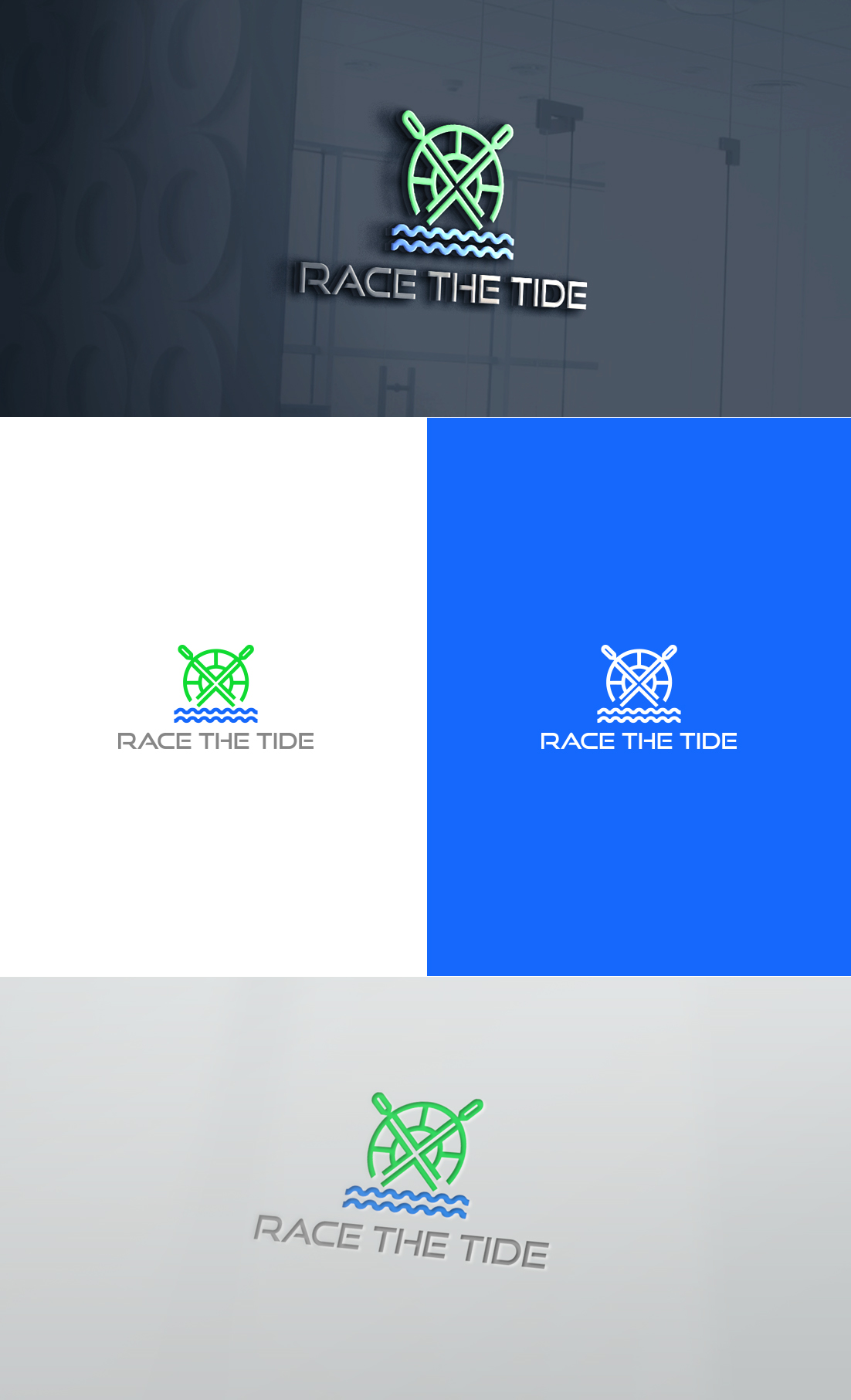 Logo Design by GLDesigns for BLUELINE PADDLE SURF AND CLOTHING | Design #32383596