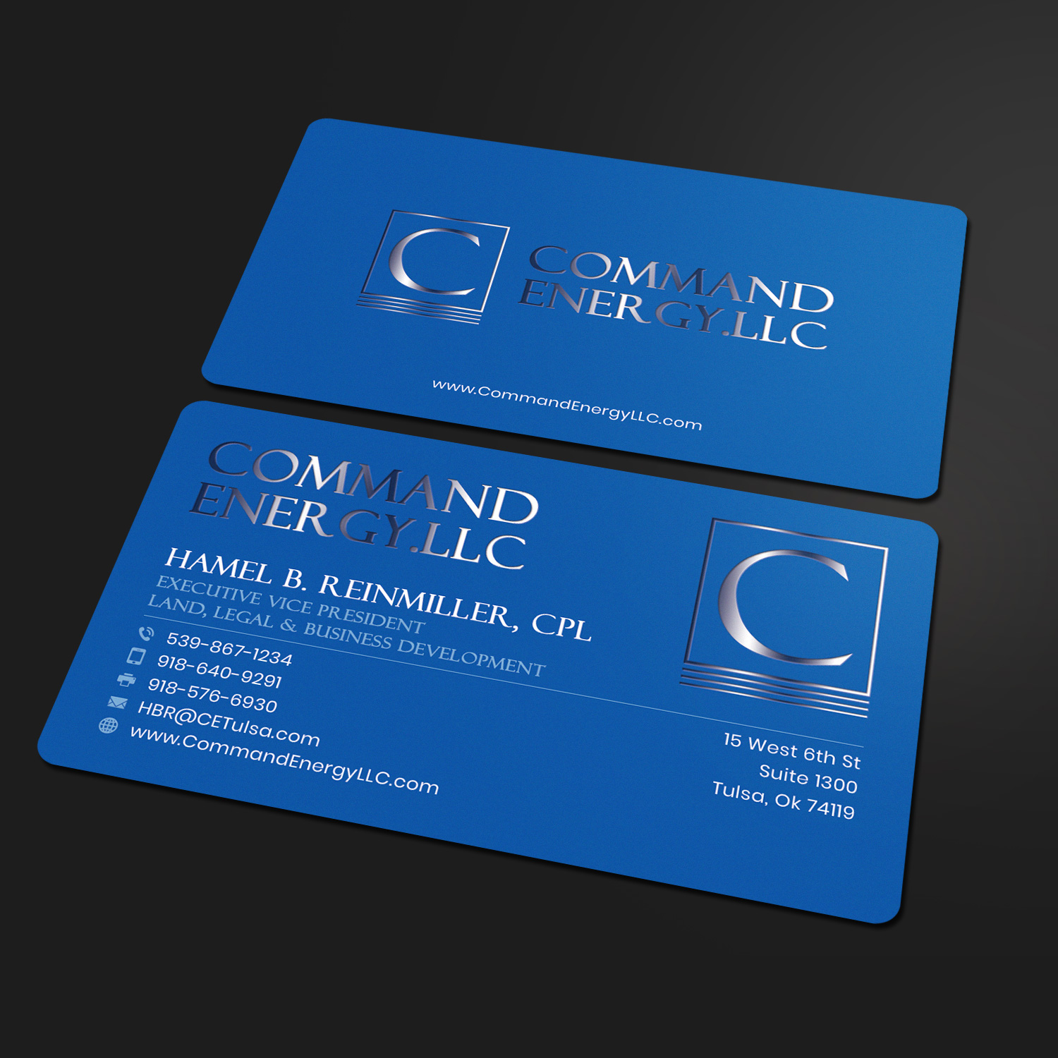 Business Card Design by Sandaruwan for Command Energy, LLC | Design #32393253