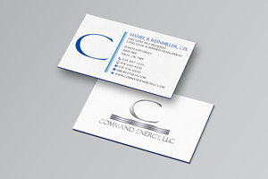 Diseño de Tarjeta de Presentación por Creative Moon Design para Command Energy, LLC | Diseño #32386051