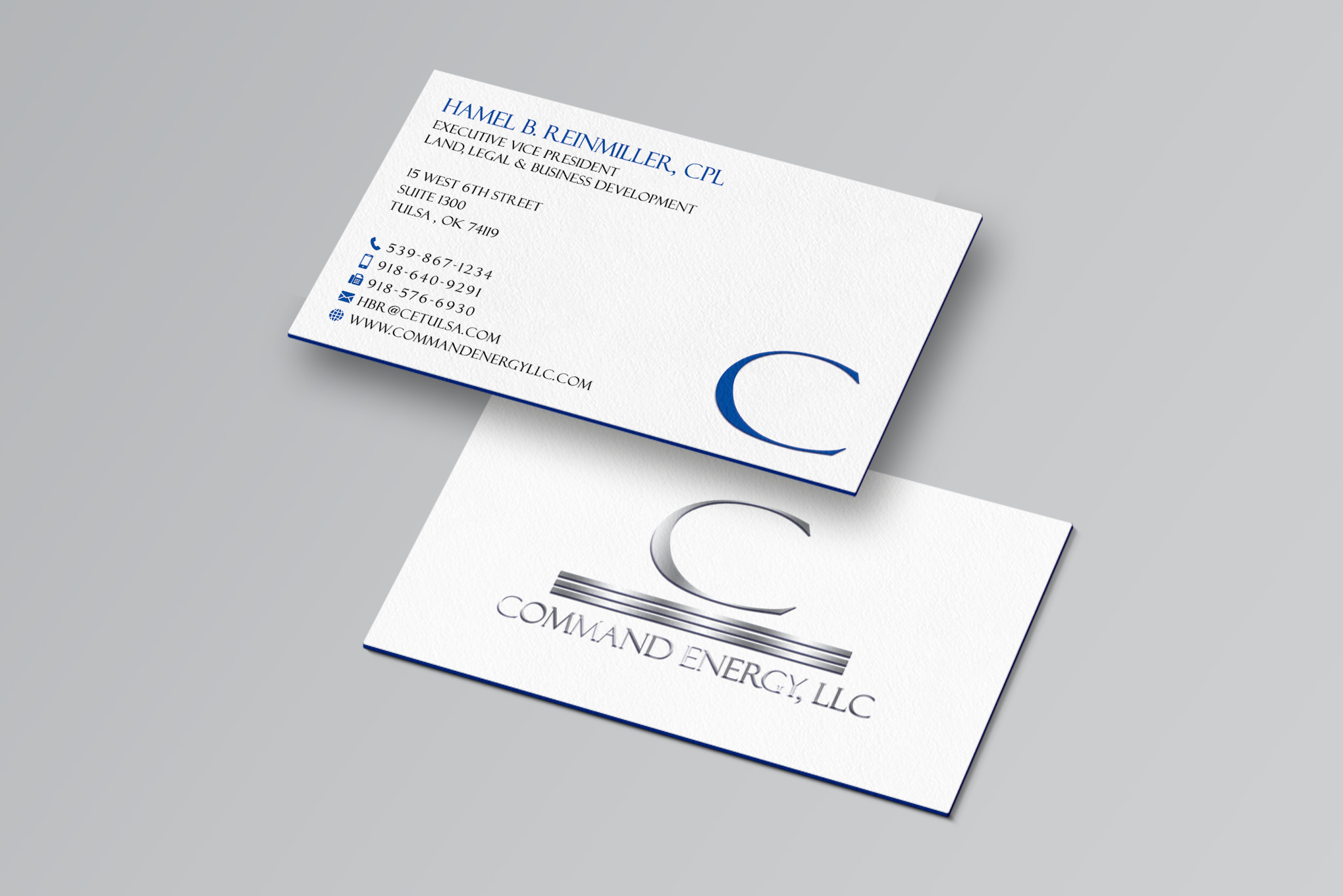 Business Card Design by Creative Moon Design for Command Energy, LLC | Design #32386054