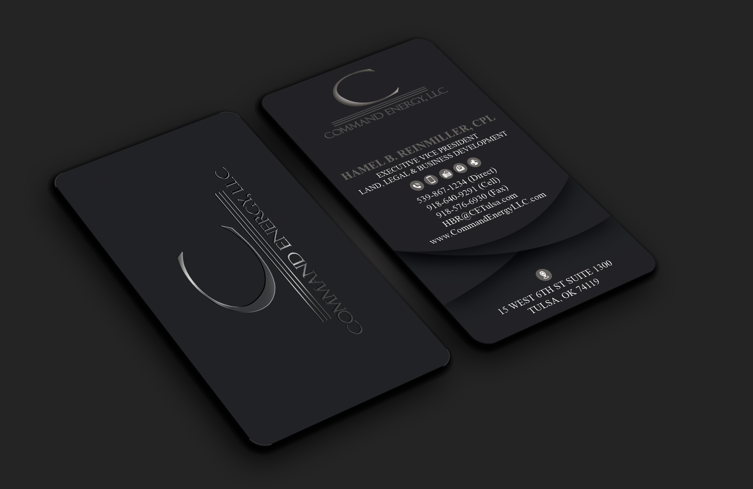 Visitenkarten-Design von DesignerShahadat für Command Energy, LLC | Design #32388815