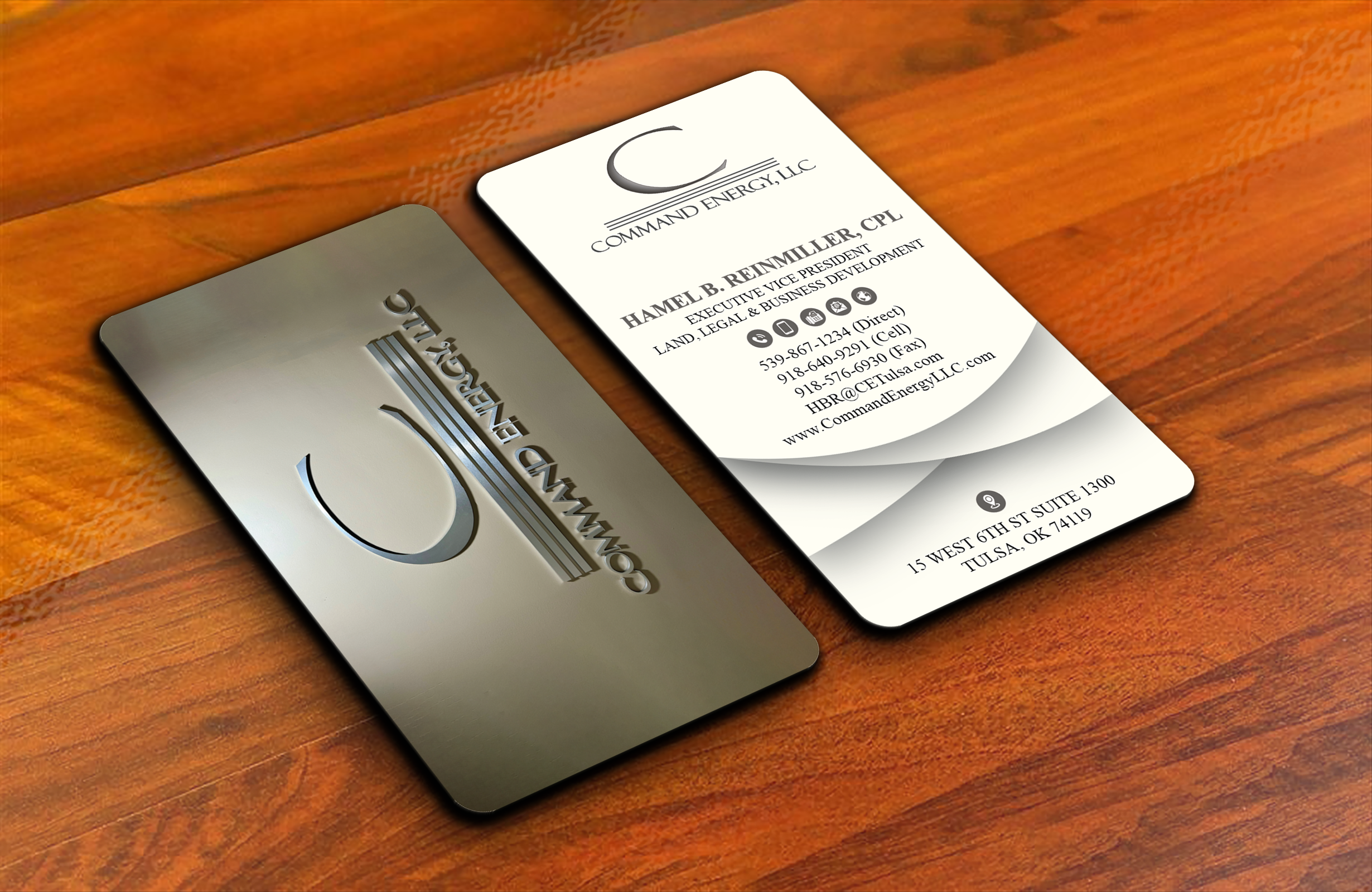 Visitenkarten-Design von DesignerShahadat für Command Energy, LLC | Design #32388816