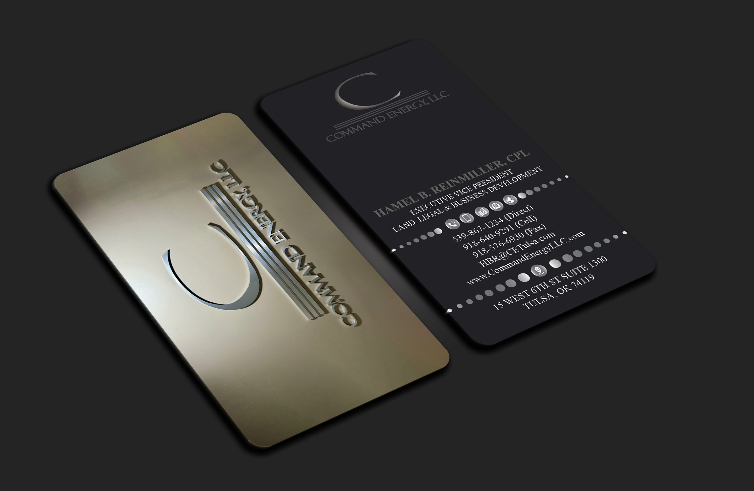 Business Card Design by DesignerShahadat for Command Energy, LLC | Design #32388894