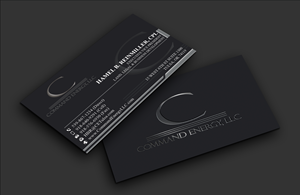 Diseño de Tarjeta de Presentación por DesignerShahadat para Command Energy, LLC | Diseño: #32389939