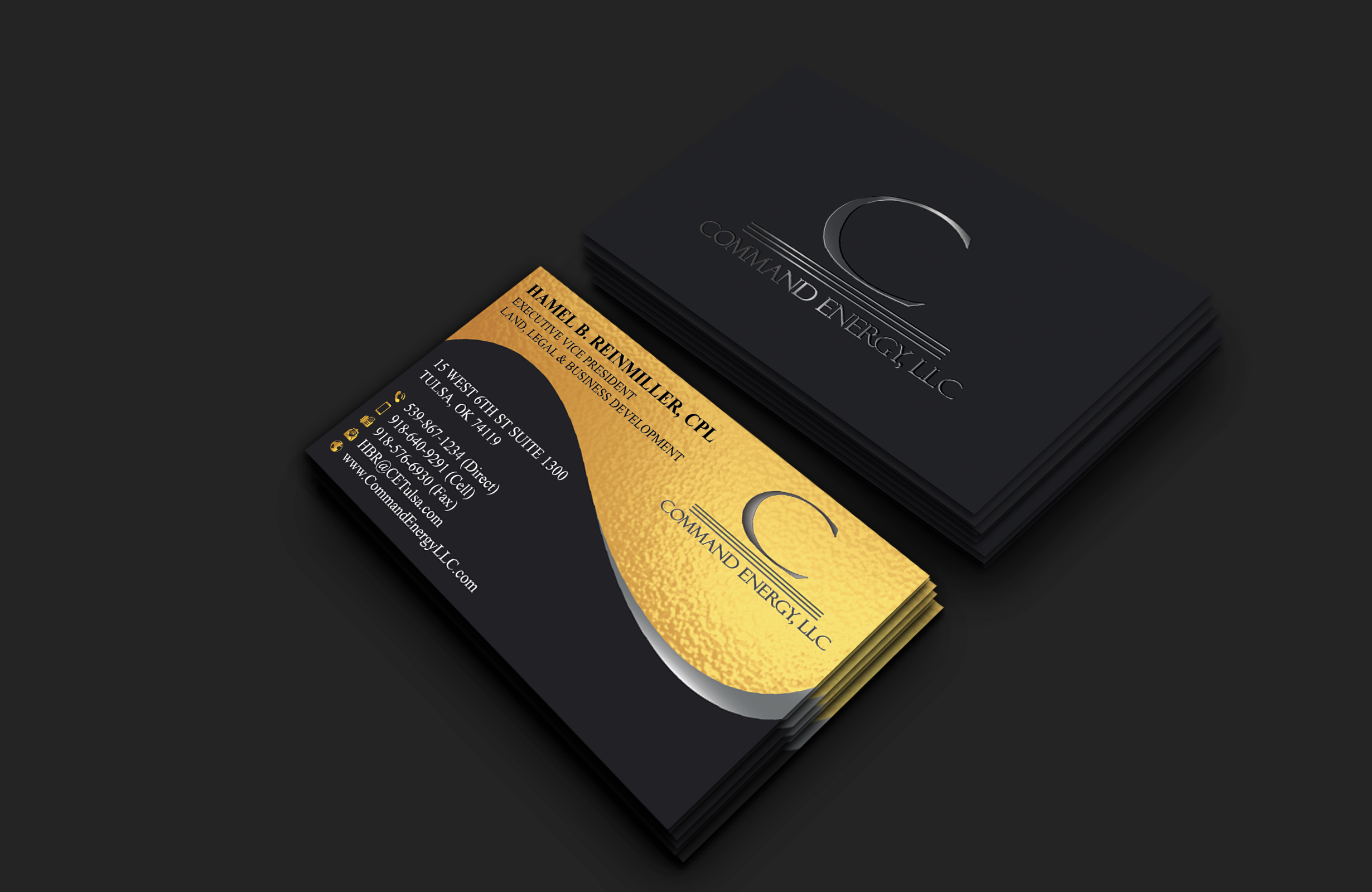 Business Card Design by DesignerShahadat for Command Energy, LLC | Design #32401832