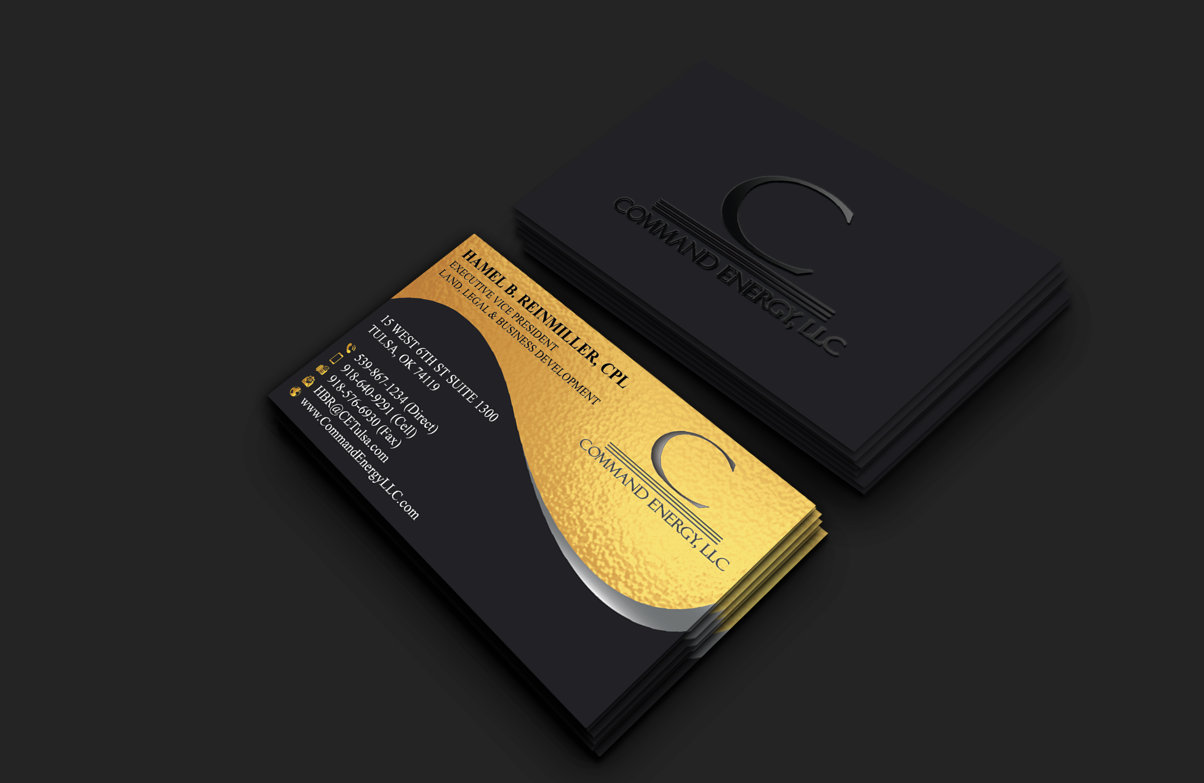 Business Card Design by DesignerShahadat for Command Energy, LLC | Design #32401833
