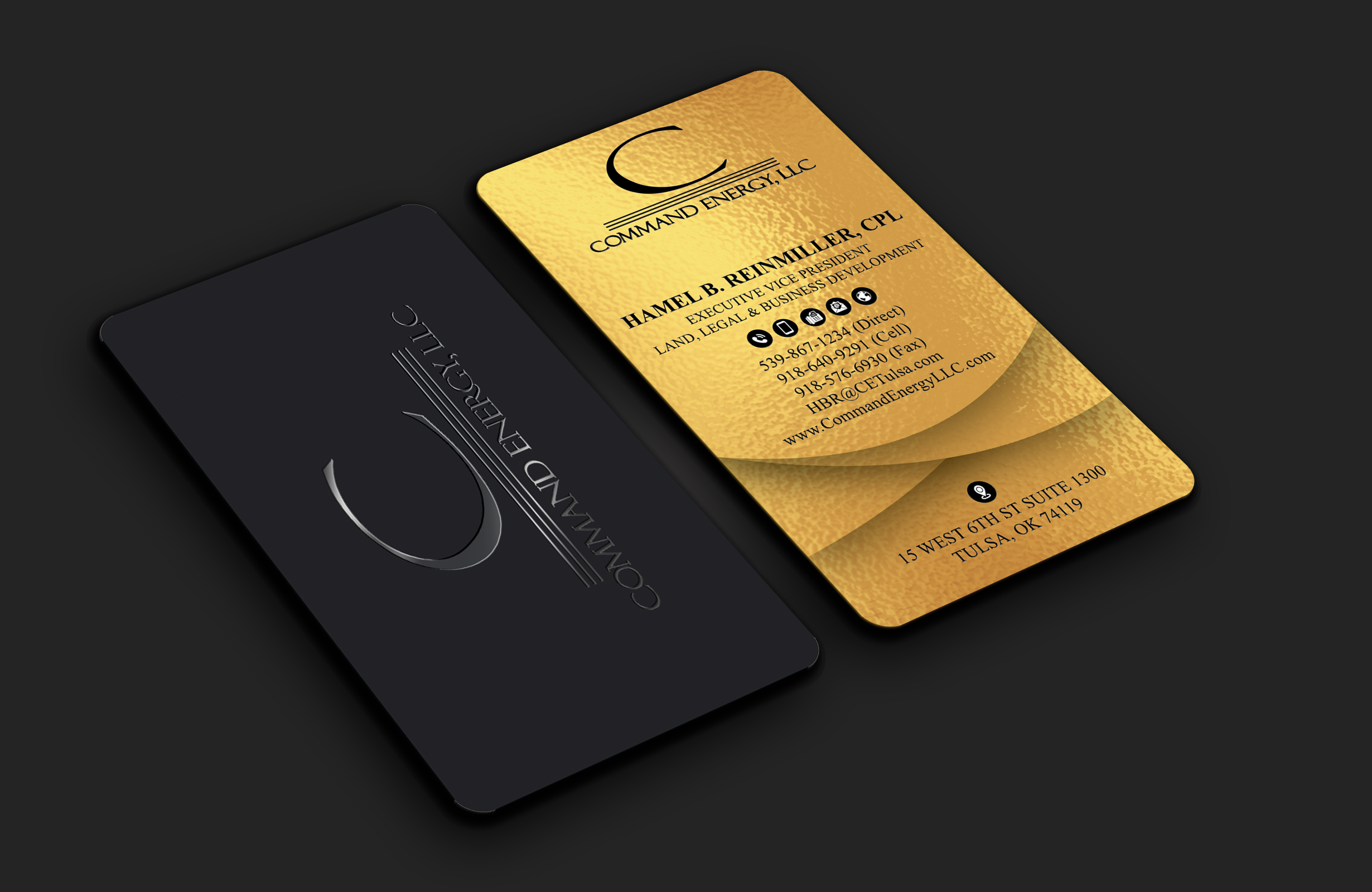 Business Card Design by DesignerShahadat for Command Energy, LLC | Design #32402053