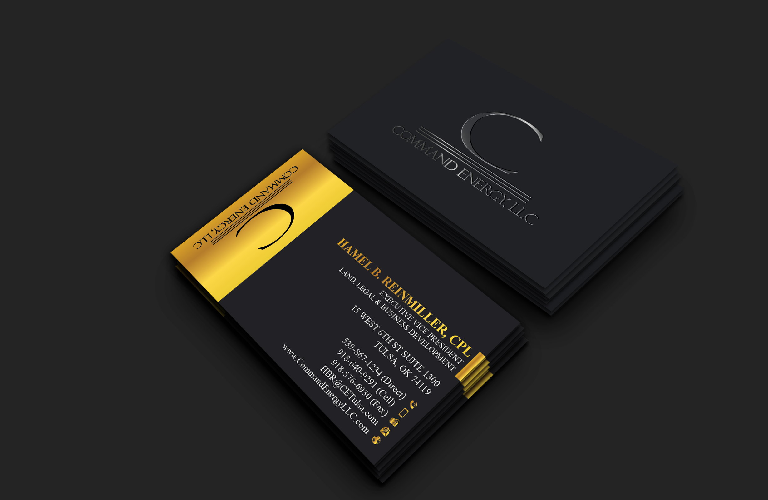 Business Card Design by DesignerShahadat for Command Energy, LLC | Design #32402054