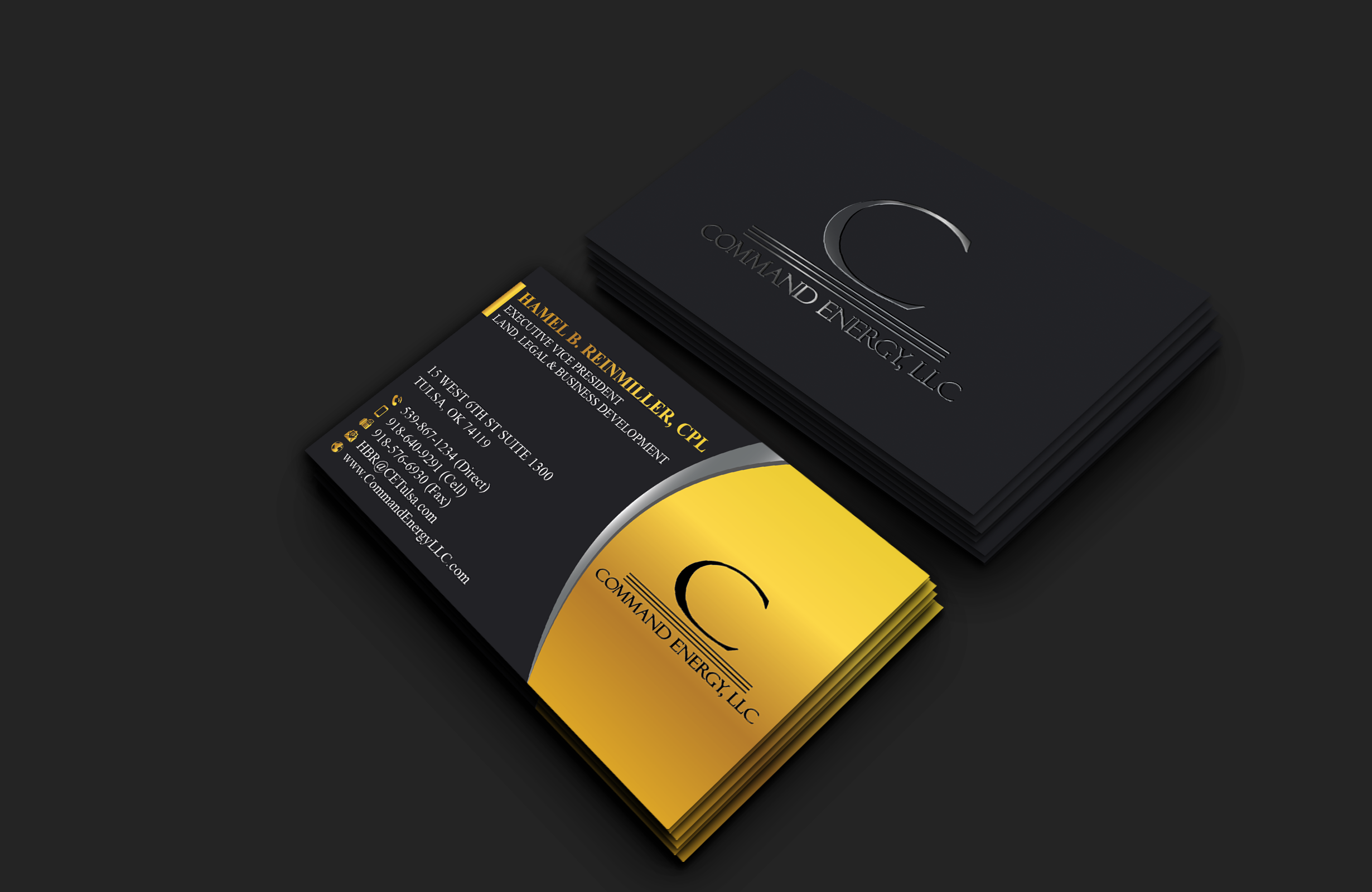 Business Card Design by DesignerShahadat for Command Energy, LLC | Design #32402057