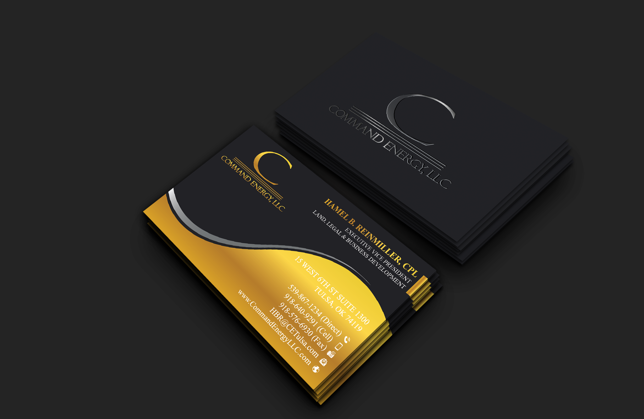 Business Card Design by DesignerShahadat for Command Energy, LLC | Design #32402058