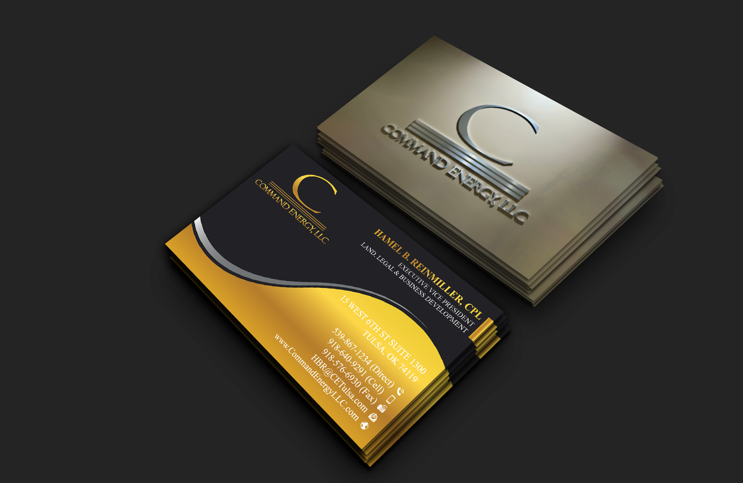 Business Card Design by DesignerShahadat for Command Energy, LLC | Design #32402059