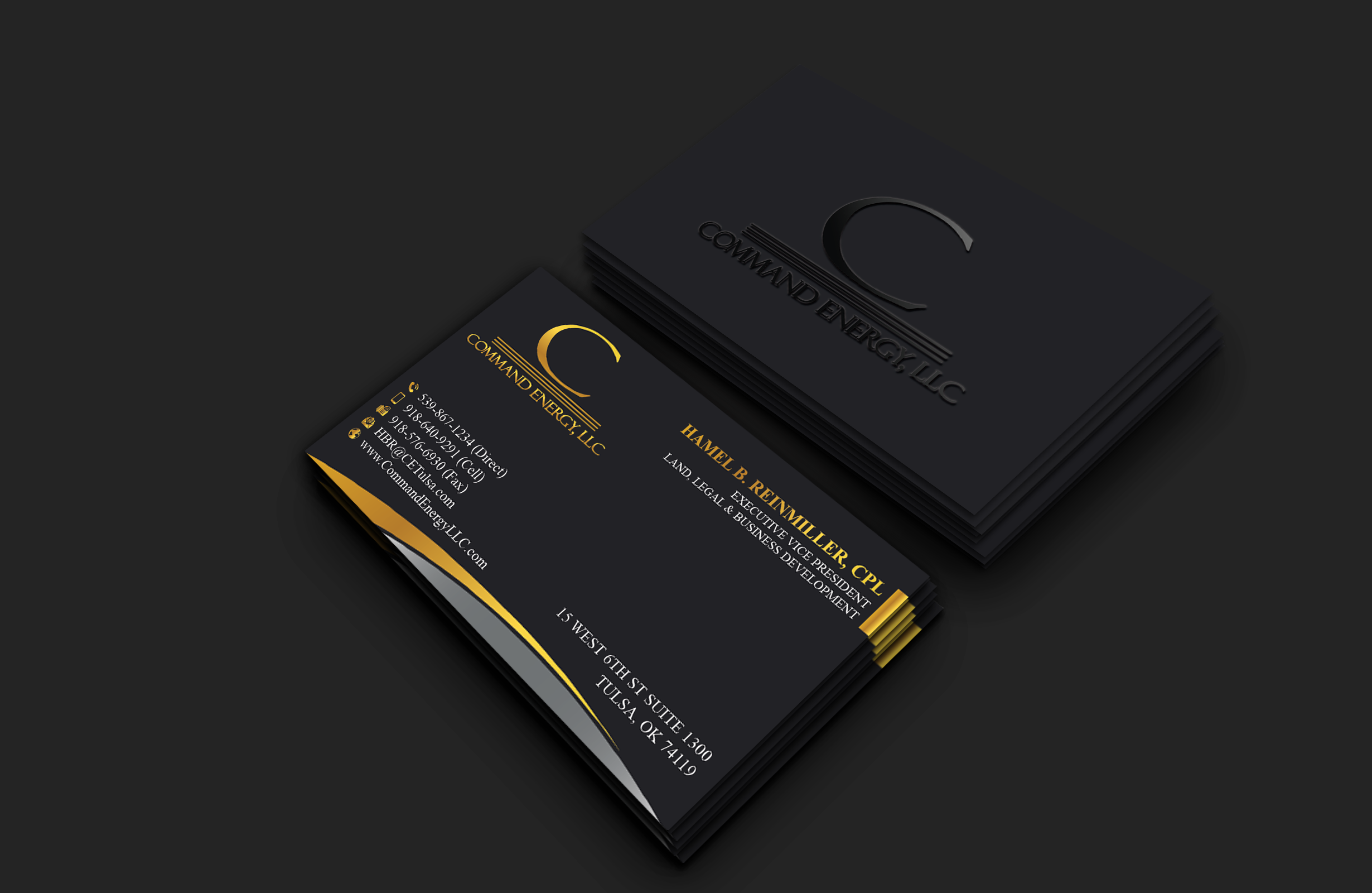 Business Card Design by DesignerShahadat for Command Energy, LLC | Design #32402065