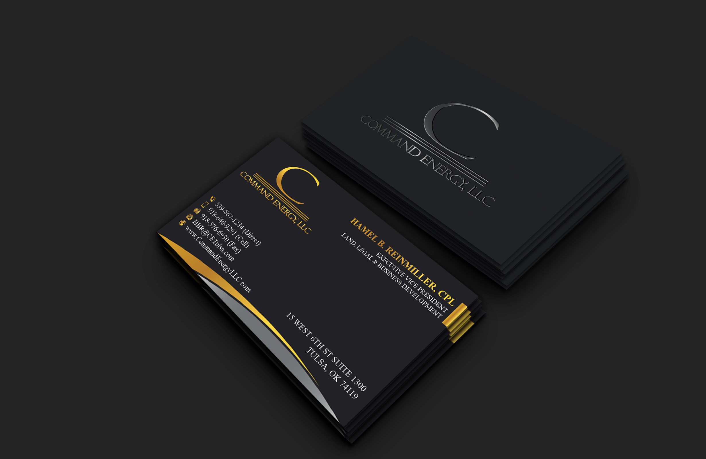 Business Card Design by DesignerShahadat for Command Energy, LLC | Design #32402066