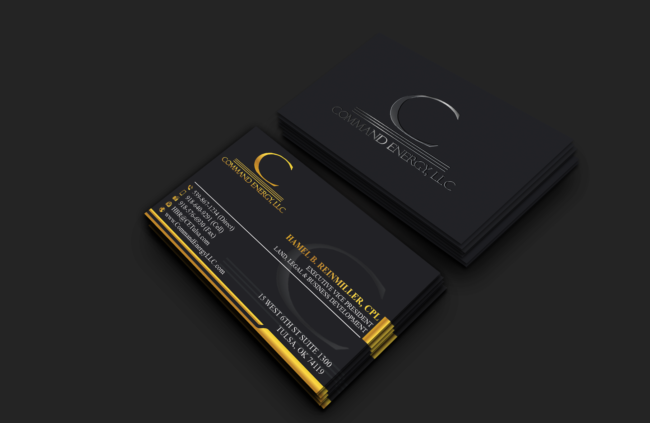 Business Card Design by DesignerShahadat for Command Energy, LLC | Design #32402077
