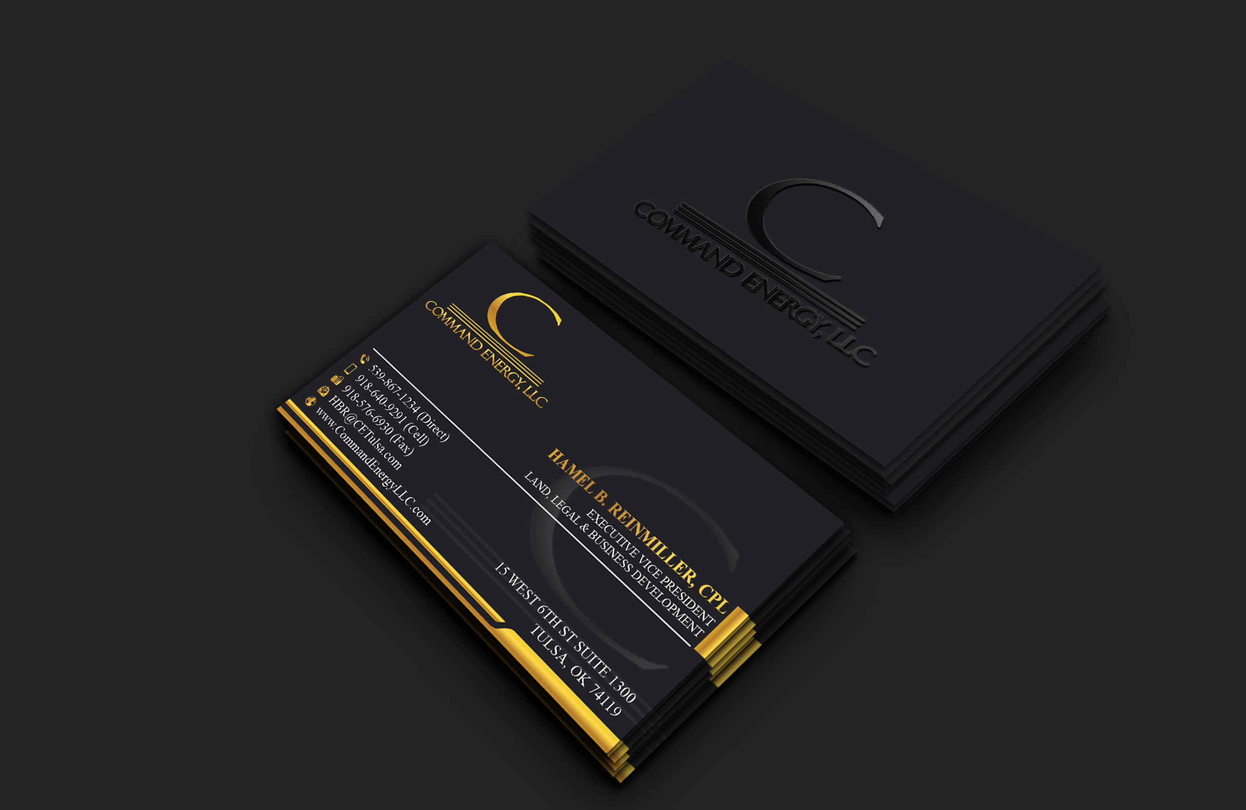Business Card Design by DesignerShahadat for Command Energy, LLC | Design #32402078