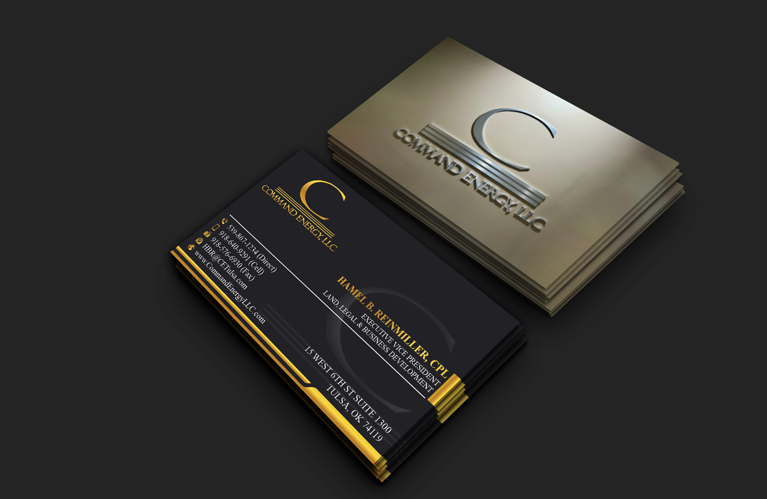 Business Card Design by DesignerShahadat for Command Energy, LLC | Design #32402079