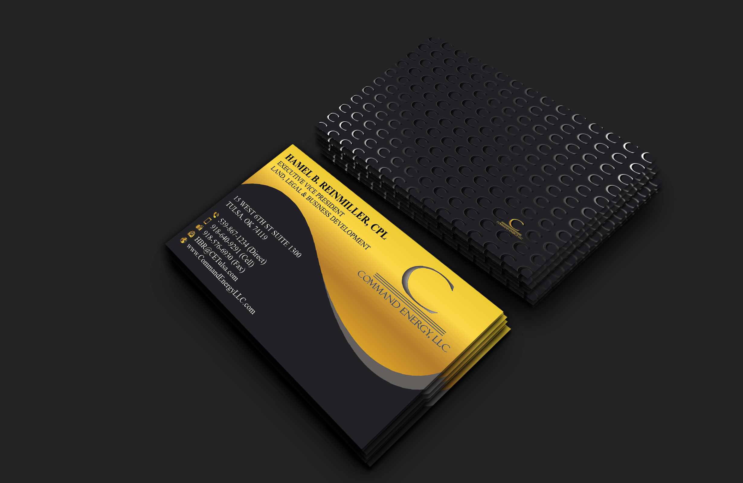 Business Card Design by DesignerShahadat for Command Energy, LLC | Design #32403477