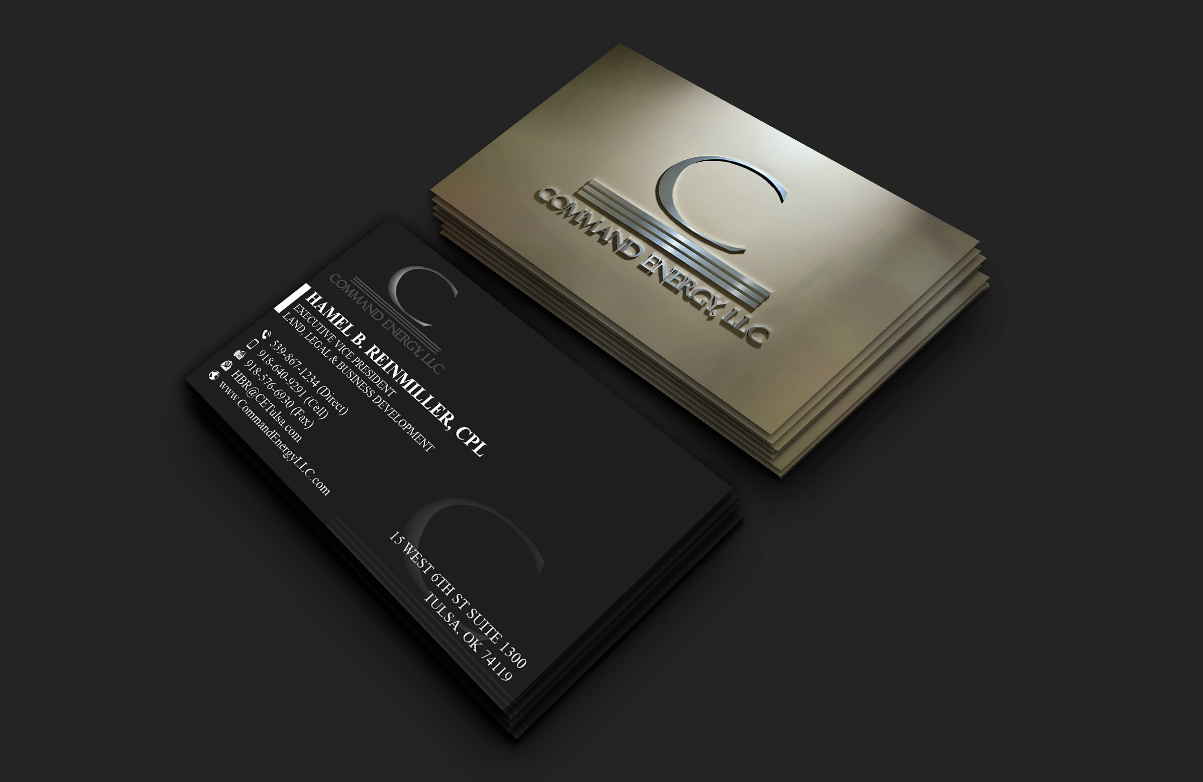 Business Card Design by DesignerShahadat for Command Energy, LLC | Design #32431944