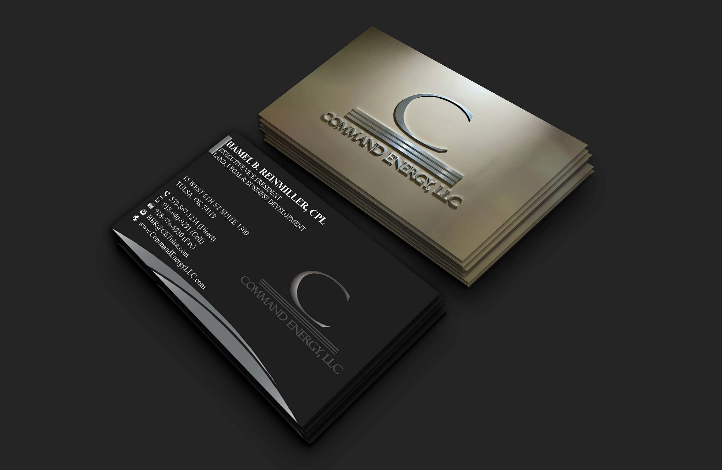 Business Card Design by DesignerShahadat for Command Energy, LLC | Design #32431986