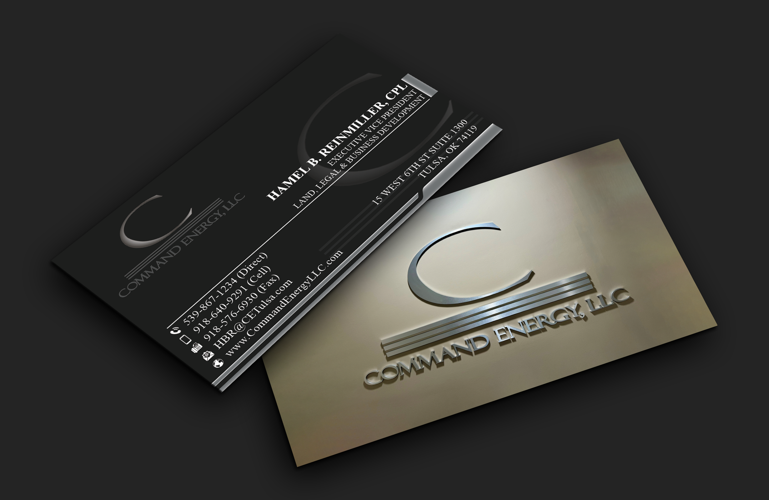 Business Card Design by DesignerShahadat for Command Energy, LLC | Design #32432039