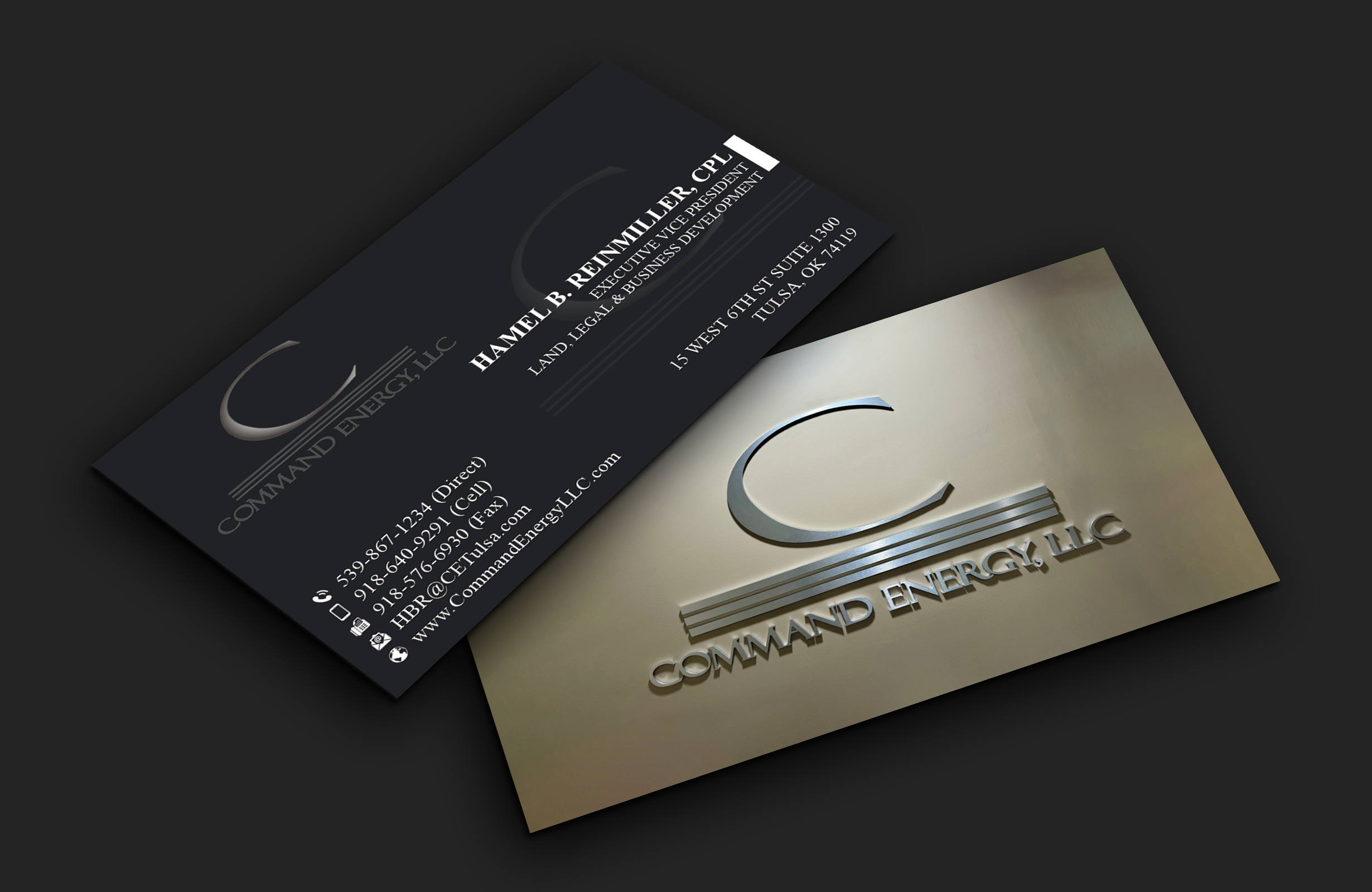 Business Card Design by DesignerShahadat for Command Energy, LLC | Design #32432100