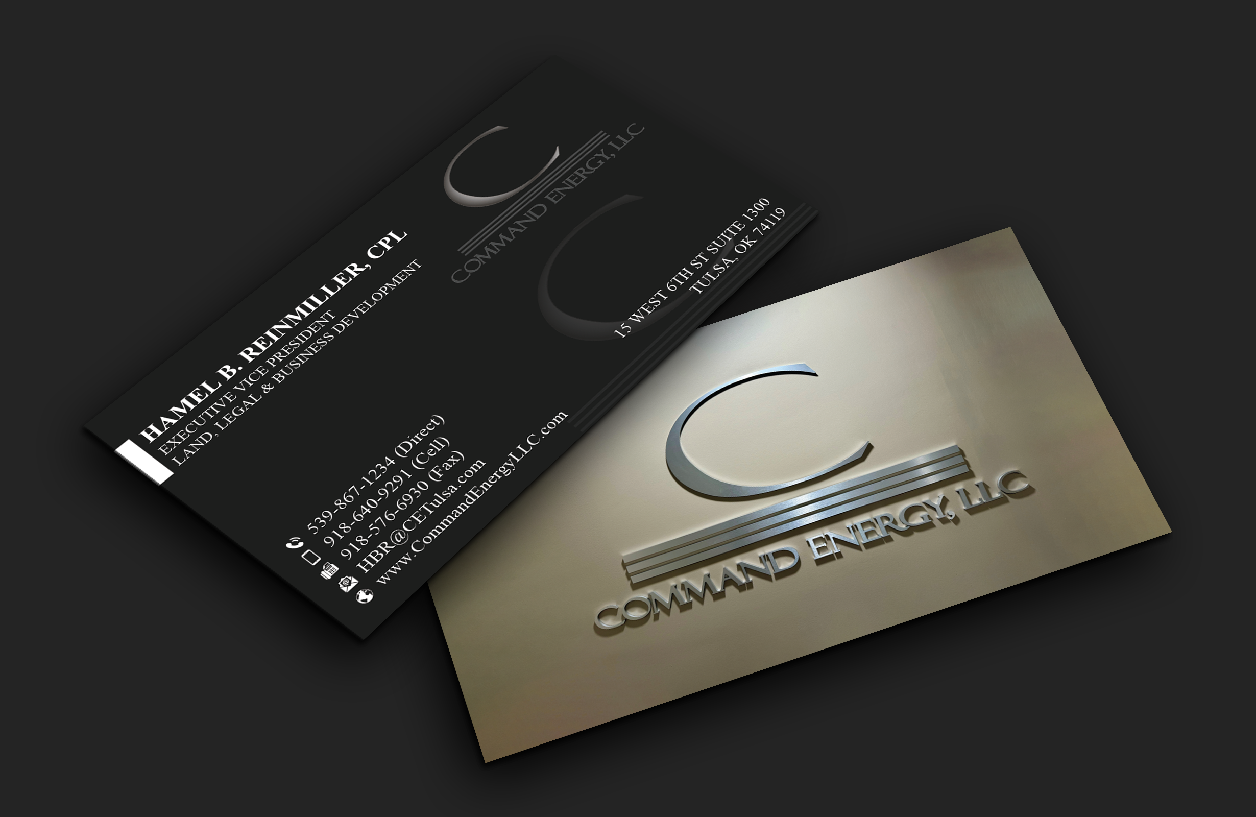 Business Card Design by DesignerShahadat for Command Energy, LLC | Design #32432131