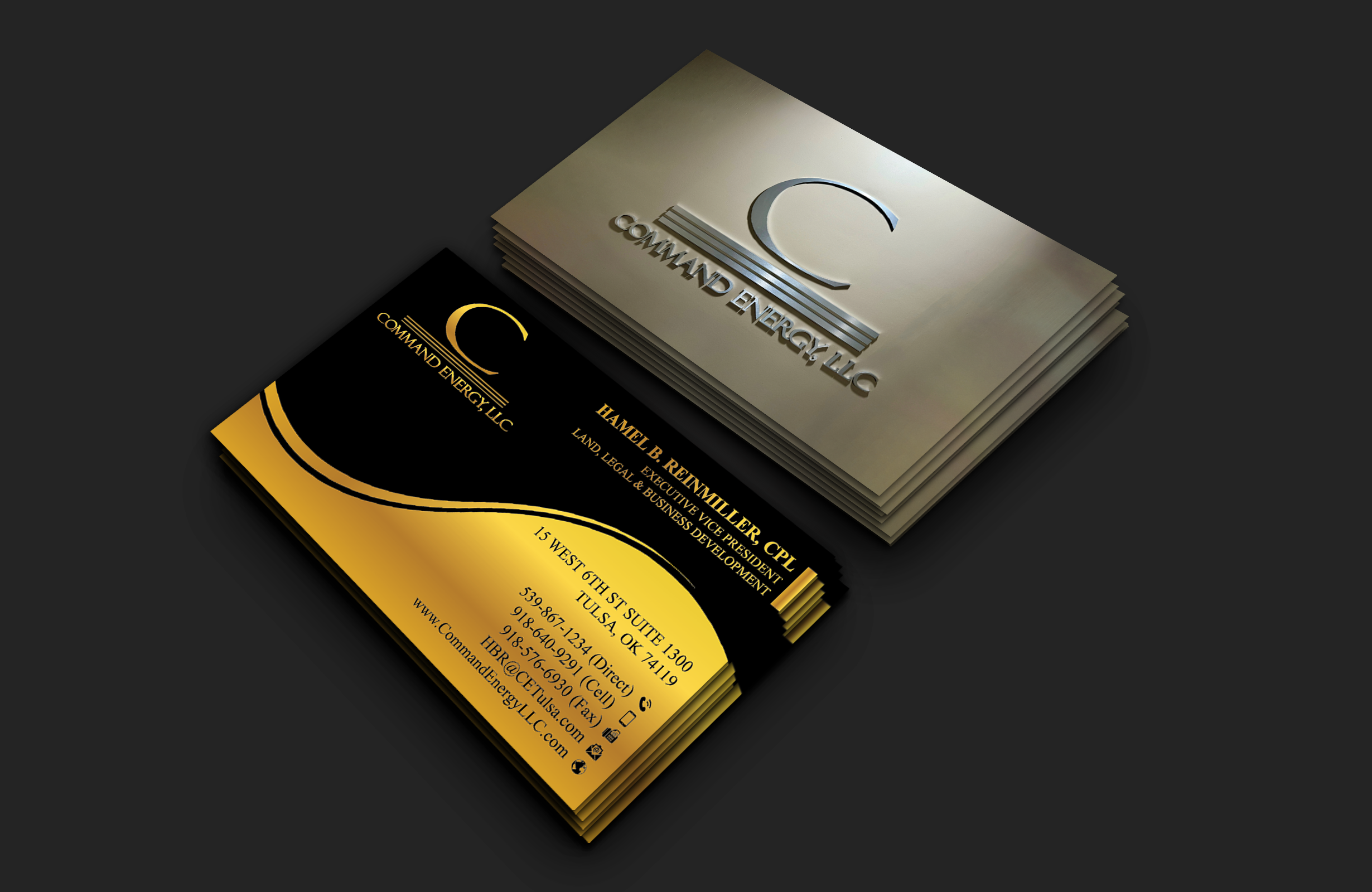 Business Card Design by DesignerShahadat for Command Energy, LLC | Design #32432191