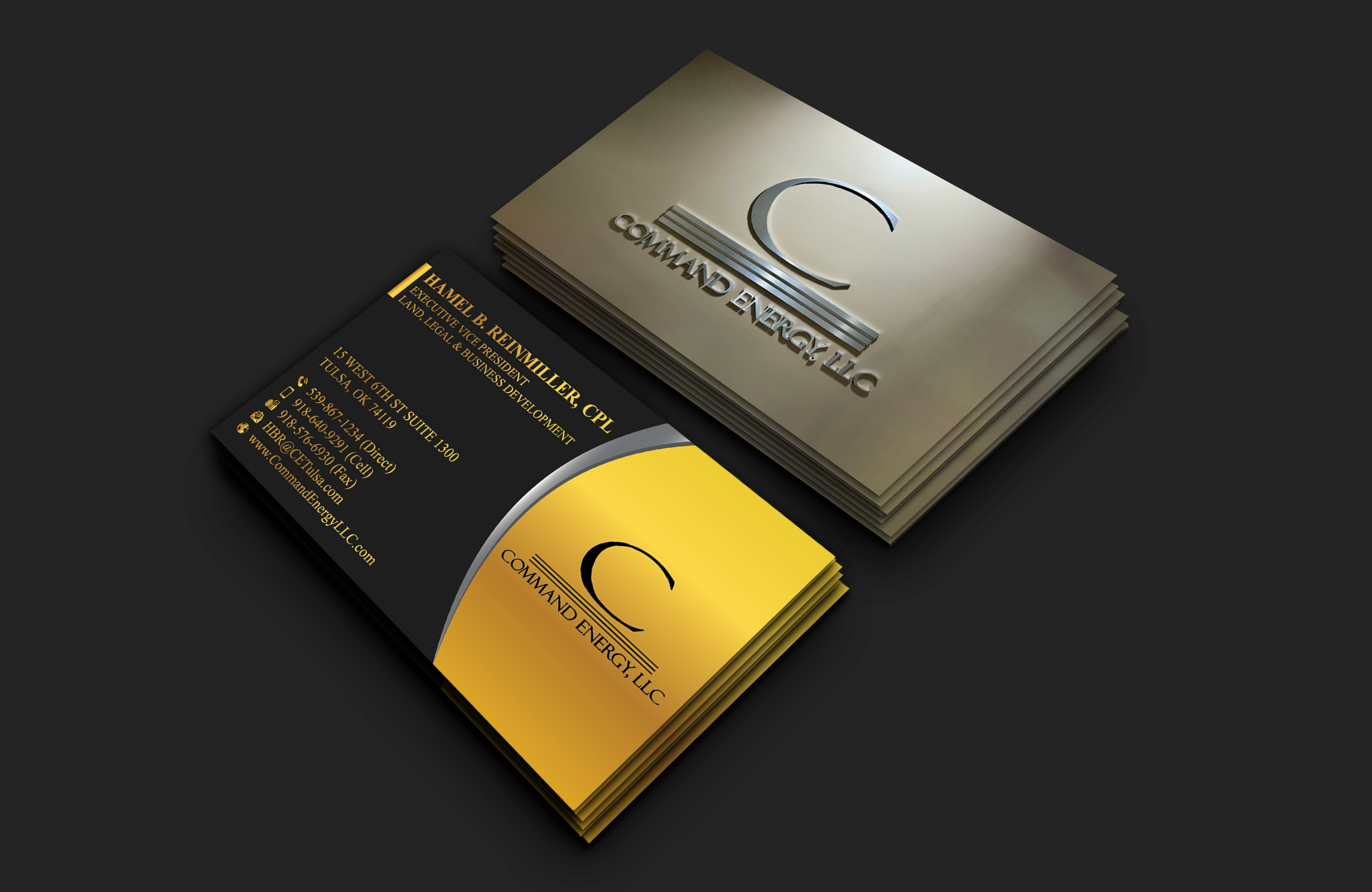 Business Card Design by DesignerShahadat for Command Energy, LLC | Design #32432255
