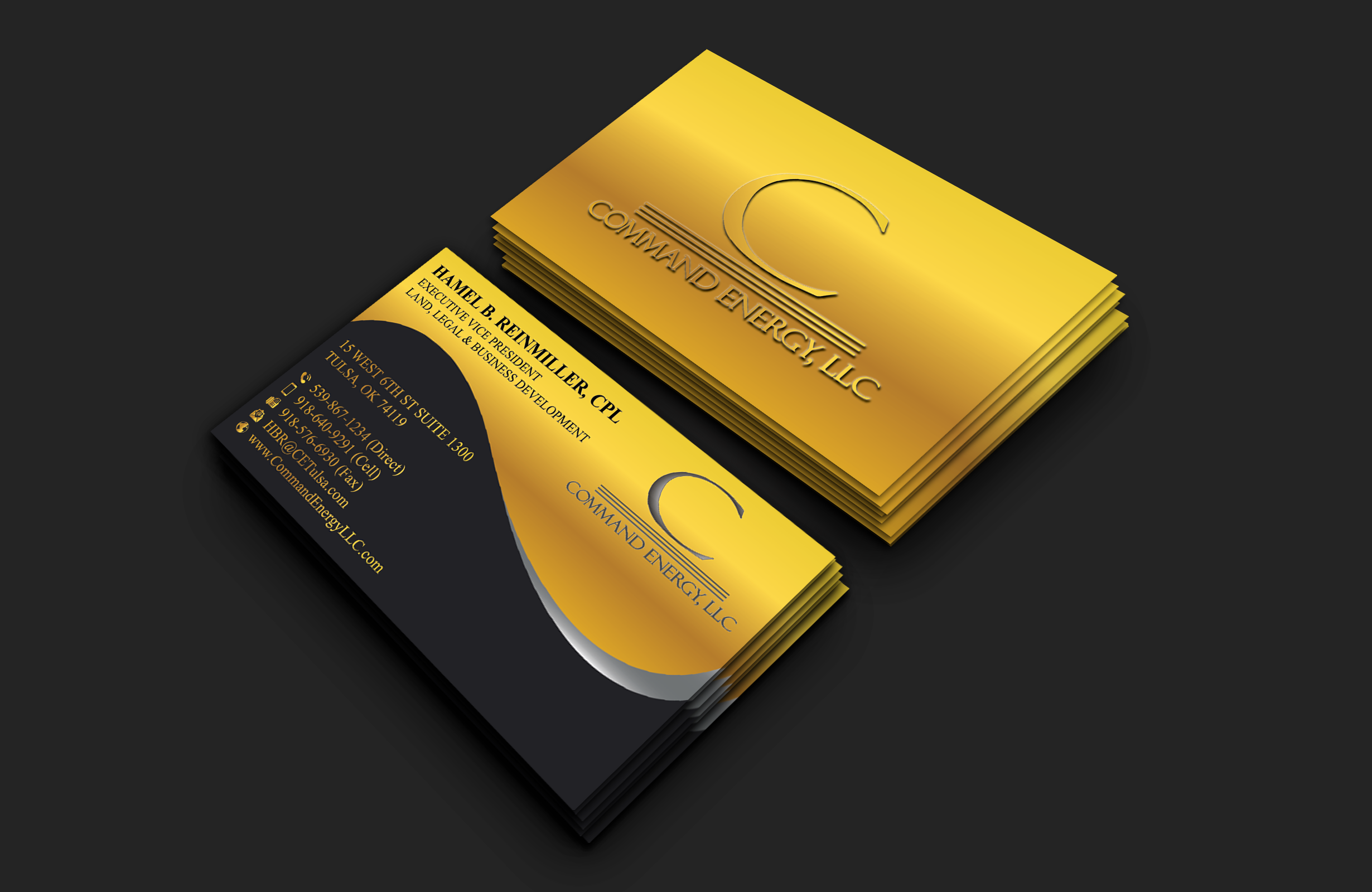 Business Card Design by DesignerShahadat for Command Energy, LLC | Design #32434490