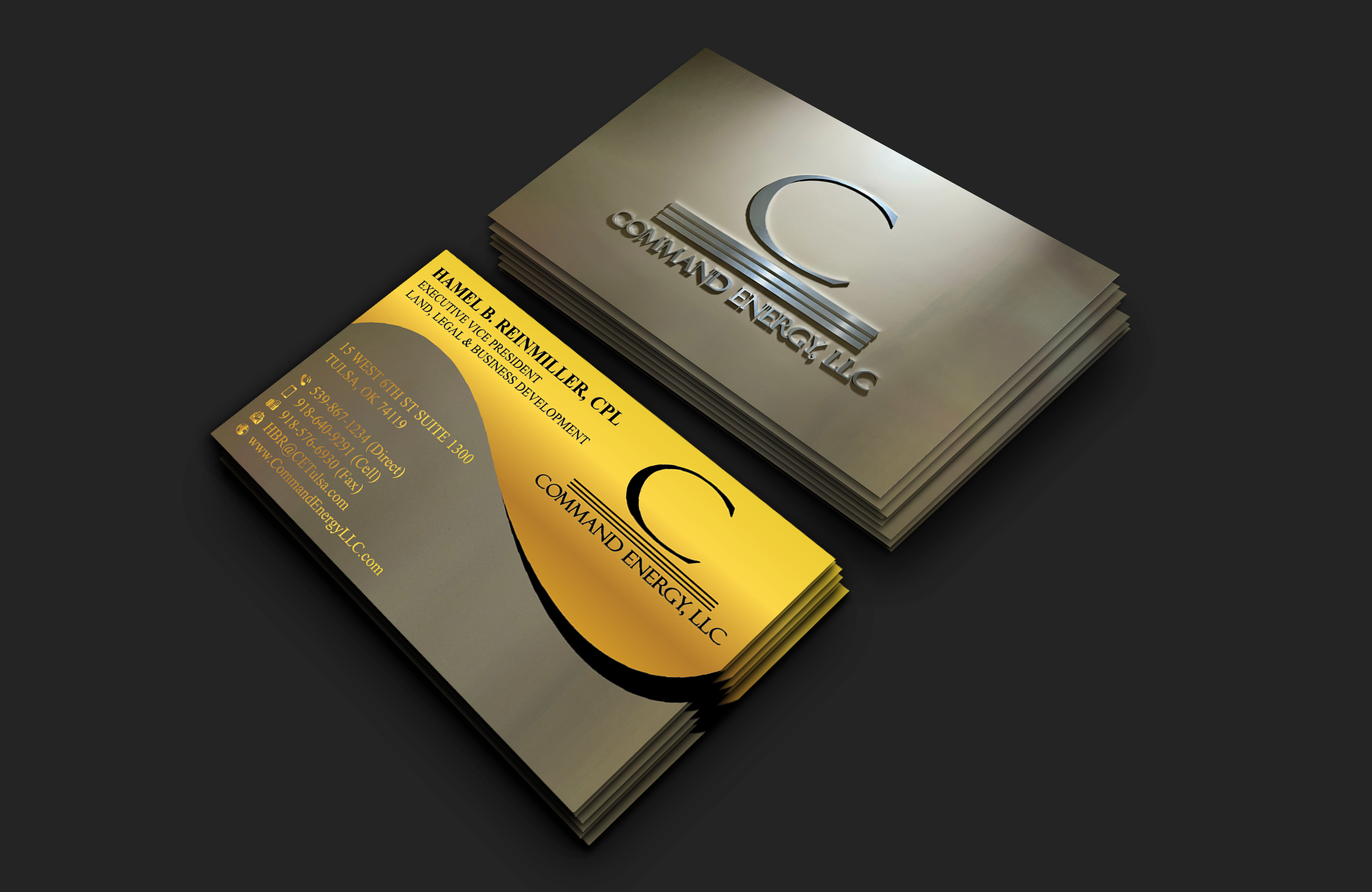 Business Card Design by DesignerShahadat for Command Energy, LLC | Design #32434800