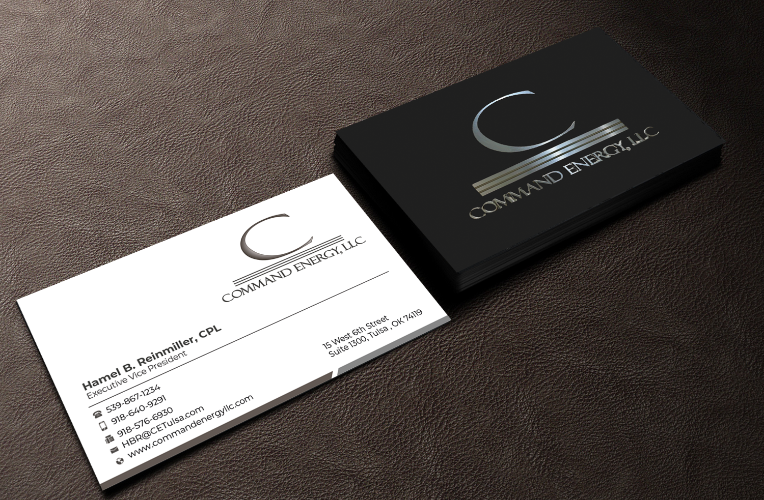 Visitenkarten-Design von Innovative Graphix für Command Energy, LLC | Design #32379963