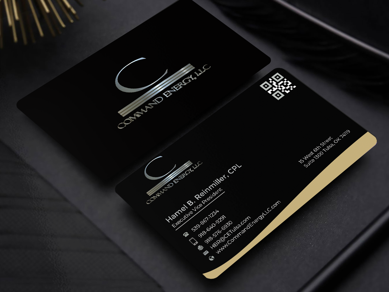 Visitenkarten-Design von Innovative Graphix für Command Energy, LLC | Design #32383350