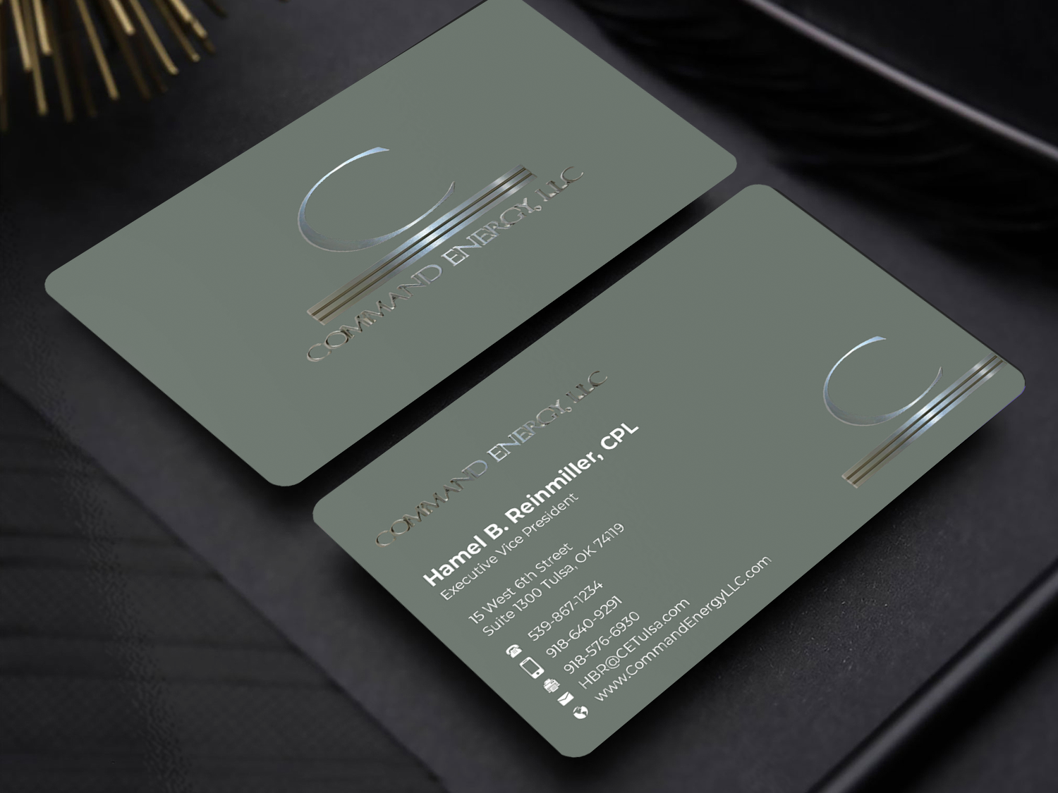 Business Card Design by Innovative Graphix for Command Energy, LLC | Design #32387052