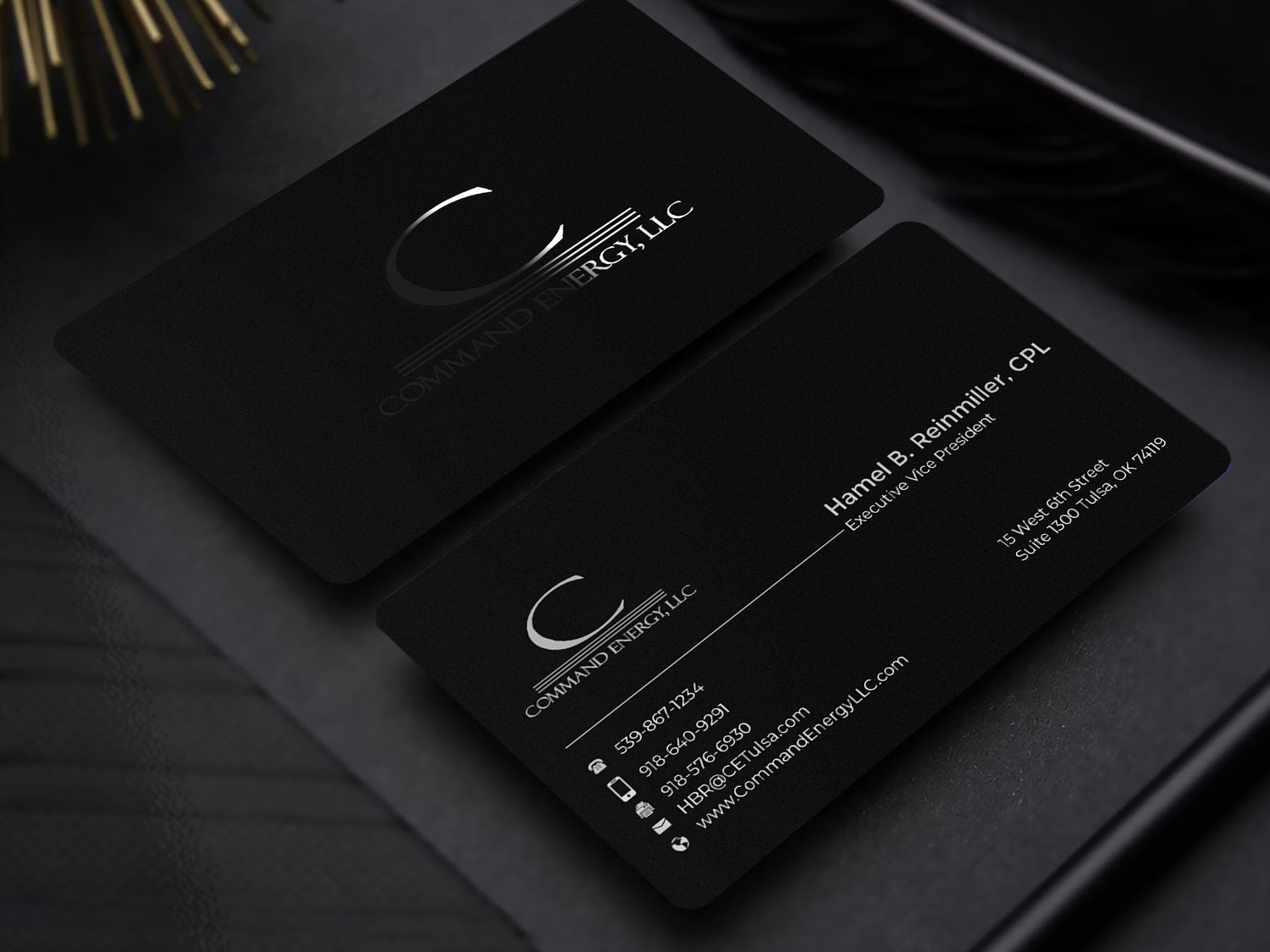 Business Card Design by Innovative Graphix for Command Energy, LLC | Design #32387949